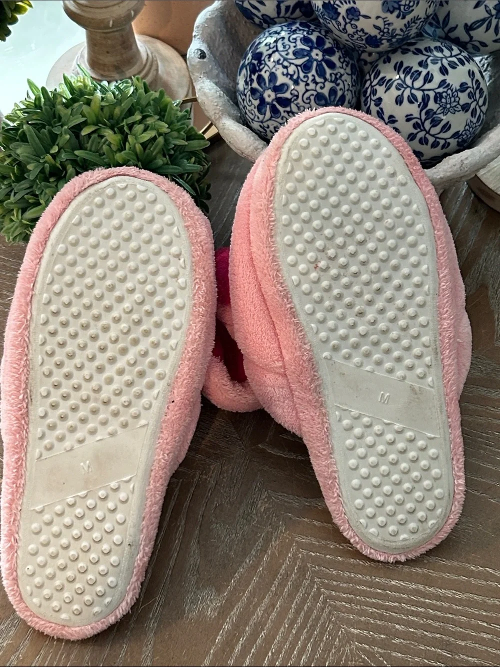 The Christmas Story Pink Nightmare Bunny Slippers Size Medium